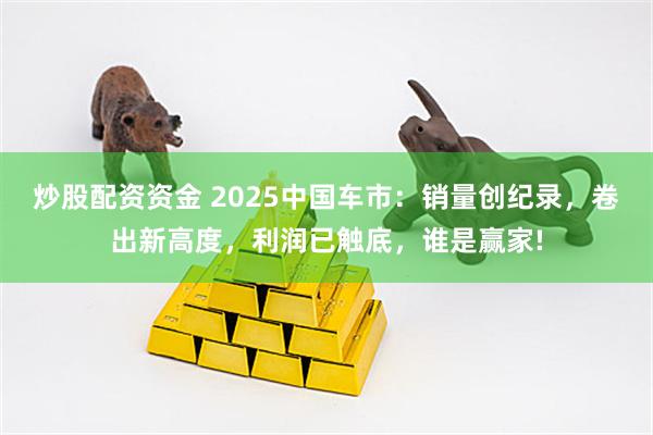 炒股配资资金 2025中国车市：销量创纪录，卷出新高度，利润已触底，谁是赢家!